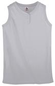 Augusta Ladies Sleeveless 2 Button Softball Jersey Augusta Ladies Sleeveless 2 Button Softball Jersey