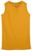 Augusta Ladies Sleeveless 2 Button Softball Jersey Augusta Ladies Sleeveless 2 Button Softball Jersey