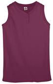 Augusta Ladies Sleeveless 2 Button Softball Jersey Augusta Ladies Sleeveless 2 Button Softball Jersey