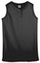 Girls Sleeveless Two-Button Softball Jersey