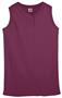Girls Sleeveless Two-Button Softball Jersey
