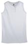 Girls Sleeveless Two-Button Softball Jersey