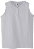 Augusta Ladies' 6 oz Sleeveless Two-Button Jersey