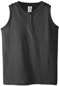 Augusta Ladies' 6 oz Sleeveless Two-Button Jersey