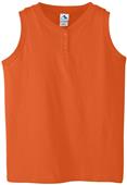Augusta Ladies' 6 oz Sleeveless Two-Button Jersey