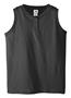Girls Six-Ounce Sleeveless Two-Button Jersey
