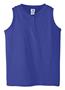 Girls Six-Ounce Sleeveless Two-Button Jersey
