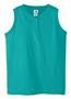 Girls Six-Ounce Sleeveless Two-Button Jersey