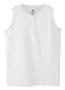 Girls Six-Ounce Sleeveless Two-Button Jersey
