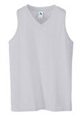 Augusta Girls' Six-Ounce Racerback V-Neck Jersey