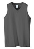 Augusta Girls' Six-Ounce Racerback V-Neck Jersey