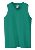 Augusta Girls' Six-Ounce Racerback V-Neck Jersey