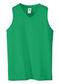 Augusta Girls' Six-Ounce Racerback V-Neck Jersey