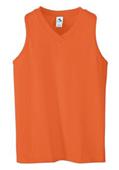 Augusta Girls' Six-Ounce Racerback V-Neck Jersey