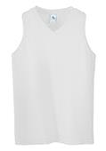 Augusta Girls' Six-Ounce Racerback V-Neck Jersey