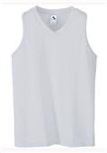 Augusta Girls' Six-Ounce Racerback V-Neck Jersey