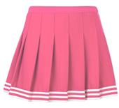 Teamwork Womens Pink Poise Pleated Cheer Skirts Teamwork Womens Pink Poise Pleated Cheer Skirts