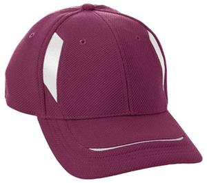 MAROON/WHITE