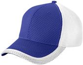 Augusta Youth Color Block Athletic Mesh Cap