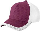 Augusta Youth Color Block Athletic Mesh Cap