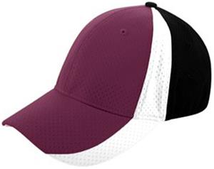 MAROON/ BLACK/ WHITE