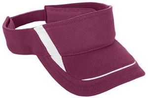 MAROON/WHITE