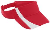 Augusta Youth Adj. Wicking Mesh Two-Color Visor Augusta Youth Adj. Wicking Mesh Two-Color Visor