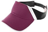 Augusta Athletic Mesh & Dazzle Stripe Visor