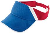 Augusta Youth Athletic Mesh & Dazzle Stripe Visor