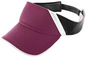 Augusta Youth Athletic Mesh & Dazzle Stripe Visor