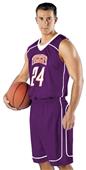 Alleson 548PY Youth Mock Mesh Basketball Shorts