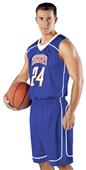 Alleson 548PY Youth Mock Mesh Basketball Shorts