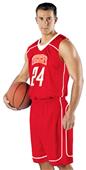 Alleson 548PY Youth Mock Mesh Basketball Shorts