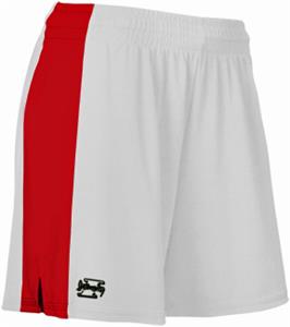 WHITE/SCARLET