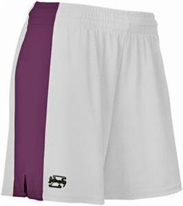 WHITE/MAROON