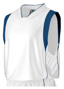 WHITE/ NAVY