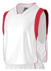 WHITE/ RED