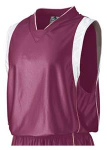 MAROON/ WHITE