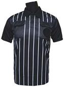 Official Soccer Referee Jerseys-SHORT Sleeve-BLACK