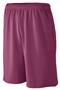 Youth Longer Length Wicking Mesh Athletic Short