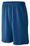 Youth Longer Length Wicking Mesh Athletic Short