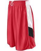 Augusta Womens Tri-Color Dazzle Basketball Short