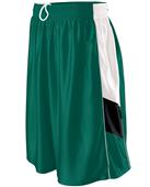 Augusta Womens Tri-Color Dazzle Basketball Short
