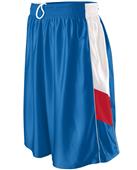 Augusta Womens Tri-Color Dazzle Basketball Short