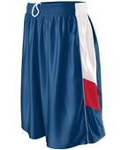 Augusta Womens Tri-Color Dazzle Basketball Short