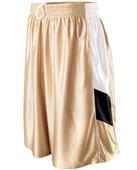Augusta Womens Tri-Color Dazzle Basketball Short