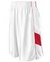 Womens Tri-Color Dazzle Game Basketball Short