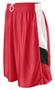 Girls Tri-Color Dazzle Game Basketball Short