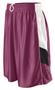 Girls Tri-Color Dazzle Game Basketball Short