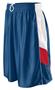 Girls Tri-Color Dazzle Game Basketball Short
